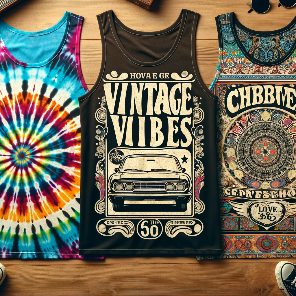 vintage-inspired tank top designs